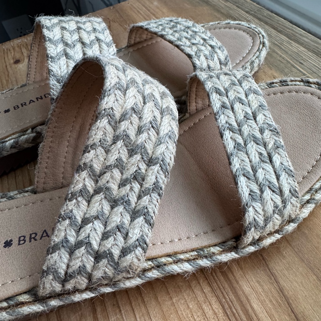 Lucky Brand Decime Braided Slide Sandal 9